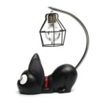 Luz nocturna de gato de dibujos animados