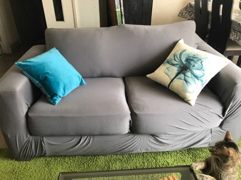 High Quality Stretchable Elastic Sofa Cover photo review