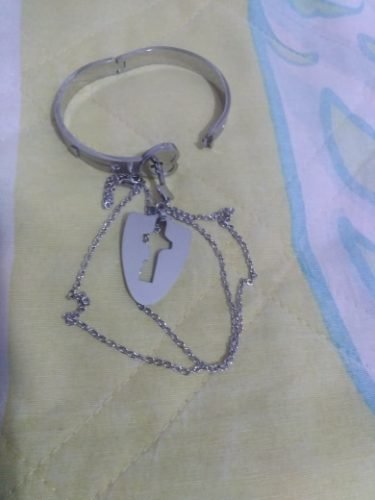 Heart Lock Bracelet & Key Necklace photo review