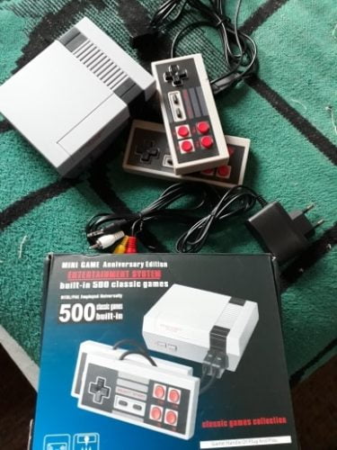 Classic NES Video Game Console with Built-in 600+ Games HD version (HDMI/AV Support) photo review