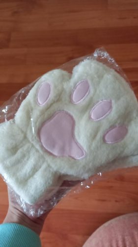 Cute Cat Paw Gloves photo review