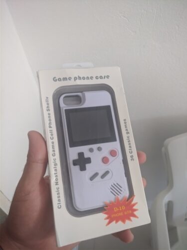 Revue de photos de l'étui de téléphone Gameboy