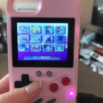 Revue de photos de l'étui de téléphone Gameboy