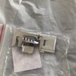 Revue de photos du dossier de bord courbe de reliure de machine à coudre