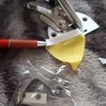 Revue de photos du dossier de bord courbe de reliure de machine à coudre