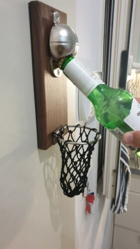Wall Mount Basketball Bottle Opener photo review