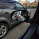 Recensione fotografica dello specchio Blindspot regolabile per auto