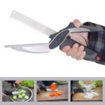 Clever-Cutter—Kitchen-Scissors-with-Cutting-Board