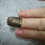 Sewing Thimble Finger Protector photo review