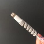Économiseur de câble en spirale pliable, 6 pièces, revue de photos