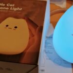 Smart Touch Color-Changing Cat Lamp photo review
