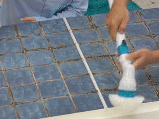 Electric Cleaning Scrubber with Extension Handle 8