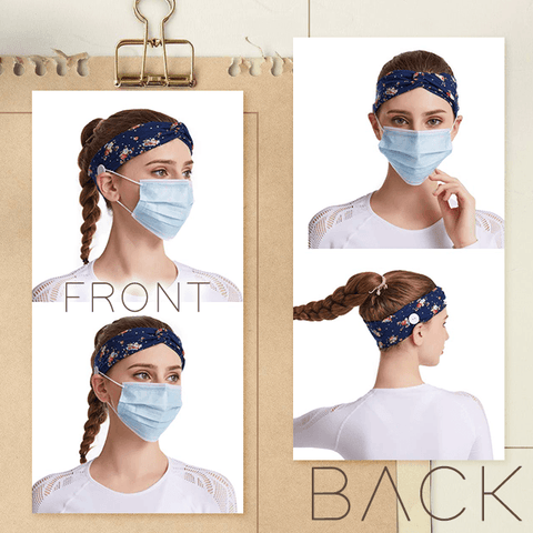 Fashion Button Headbands (Set of 2) 63