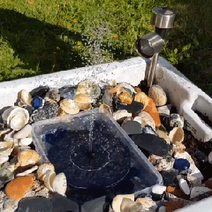 Solar powered fountain pump 11