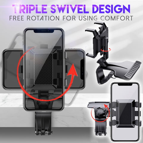 Car 720 Degree Swivel Phone Mount 3 Car 720 Degree Swivel Phone Mount 10