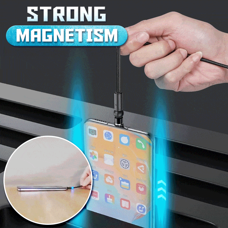 540° Rotation Fastest Charging Magnetic Cable 24