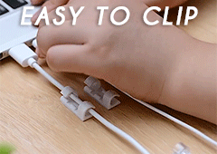 Adhesive Mini Cords Organizer 11